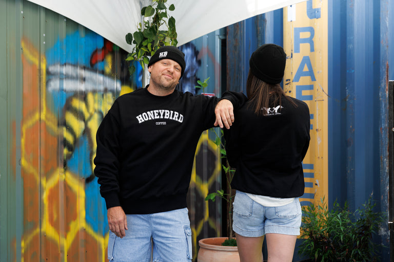Honeybird Coffee Varisty Jumper