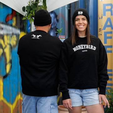 Honeybird Coffee Varisty Jumper