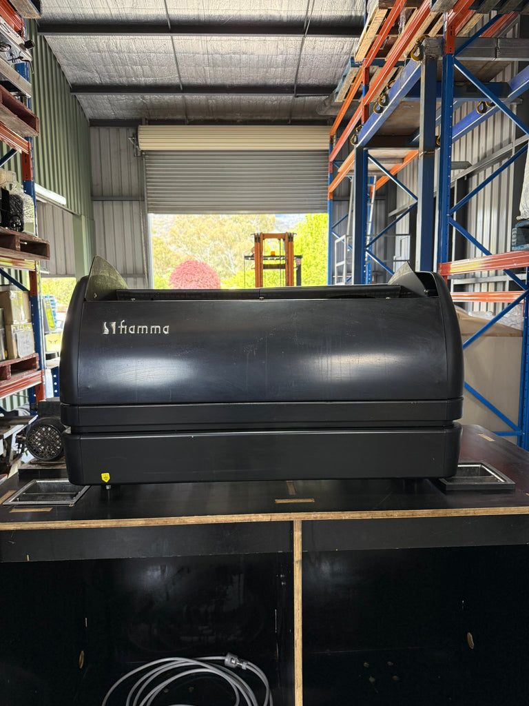 Fiamma Compass 3 Group High Cup Multi-boiler with automatic milk steamer.