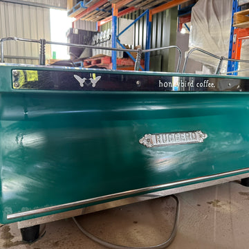 Expobar Ruggero 3 Group High Cup single-boiler Turquoise with 1 shot timer