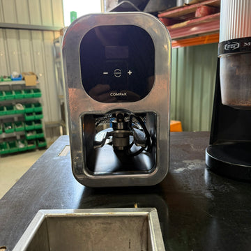 Compak CUBE Automatic Tamp Black/Silver