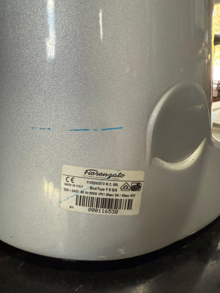 Fioirenzato F6 Manual Doser - Silver *Needs a new hopper