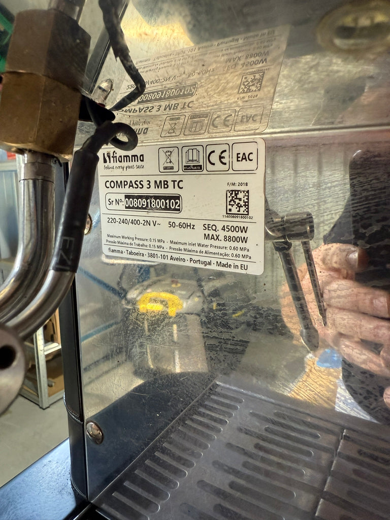 Fiamma Compass 3 Group High Cup Multi-boiler with automatic milk steamer #3