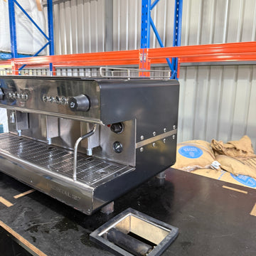 Iberital IB7 3 Group High Cup single-boiler Black/Stainless