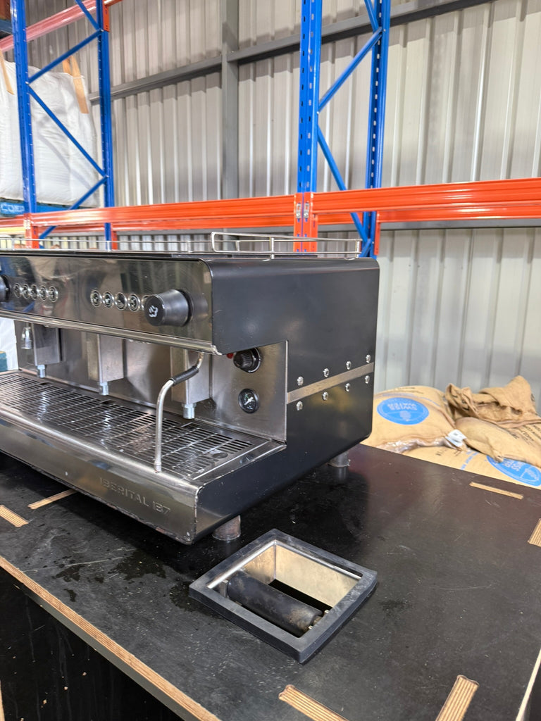 Iberital IB7 3 Group High Cup single-boiler Black/Stainless