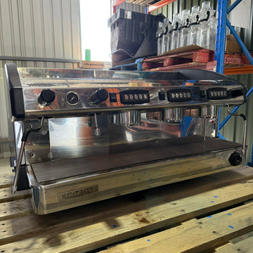 Expobar 3 Group Megacrem Low Cup single-boiler Black/Stainless