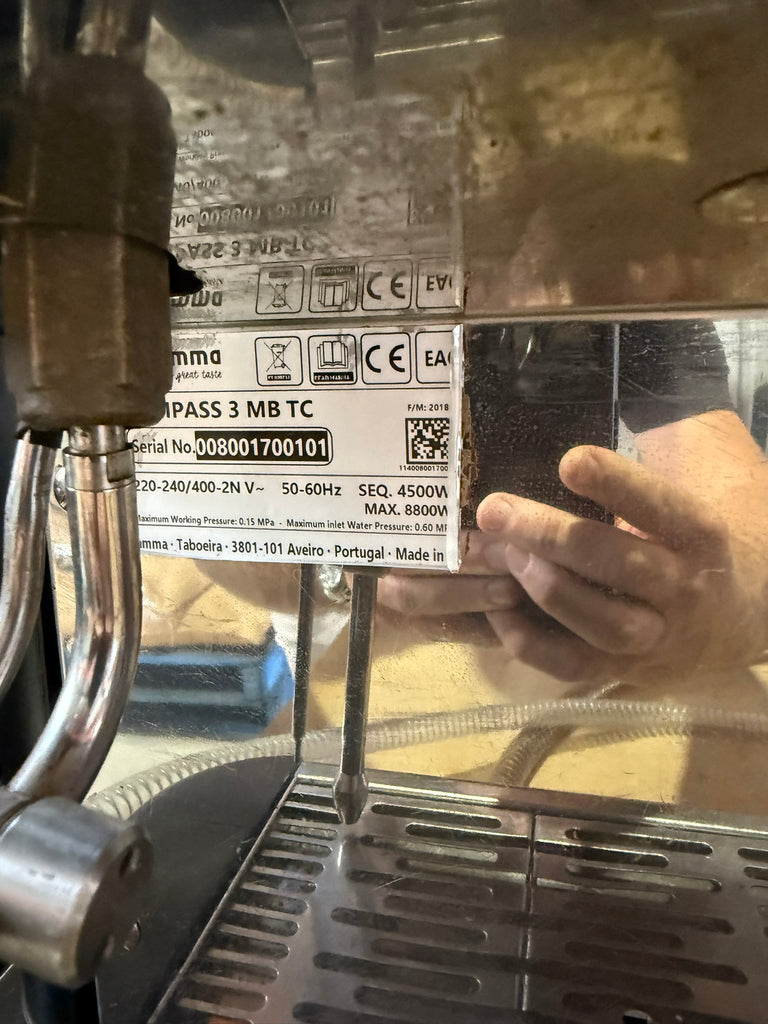 Fiamma Compass 3 Group High Cup Multi-boiler with automatic milk steamer #2