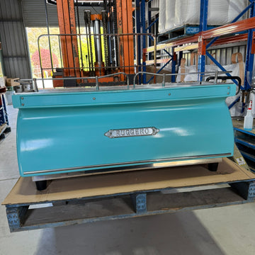 Expobar Ruggero 3 Group High Cup single-boiler Baby Blue with 2 shot timers