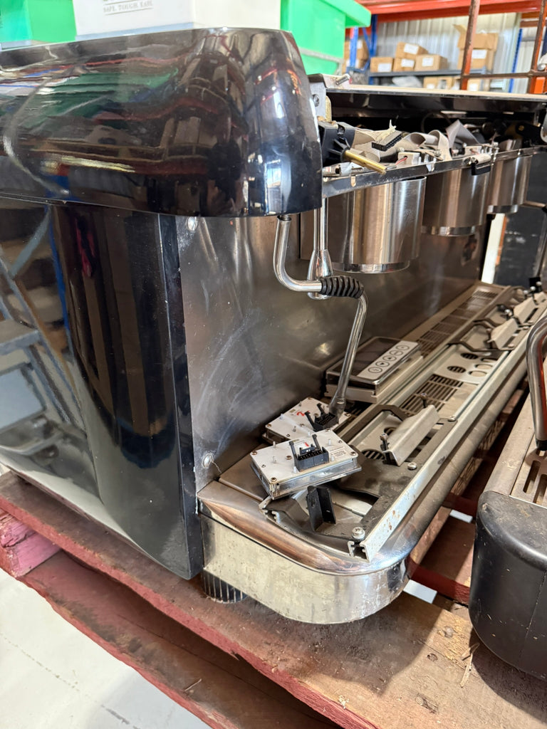 Iberital New 3 Group High Cup single-boiler Blue with shot timers - includes a parts machine.