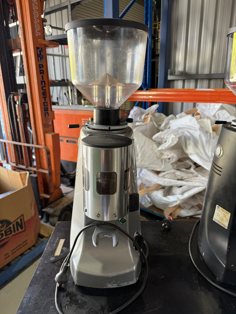 Mazzer Robur Luigi Manual Grinder - Silver