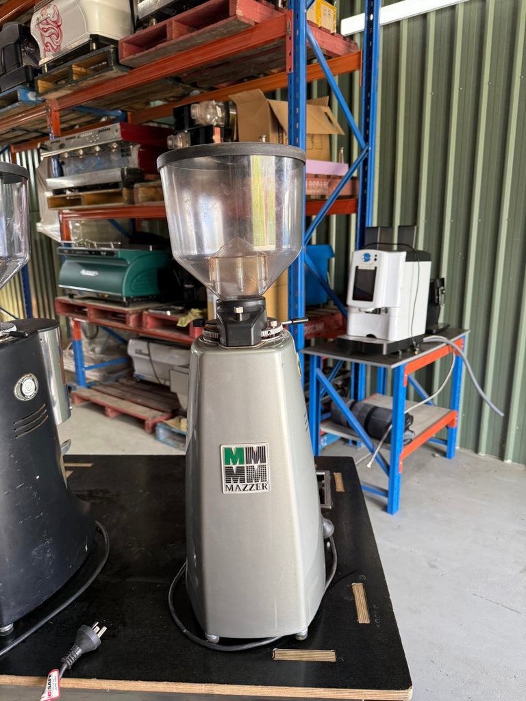 Mazzer Robur Luigi Manual Grinder - Silver