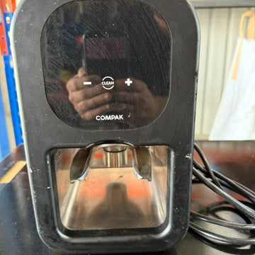 Compak Cube Auto Tamp - Matte Black