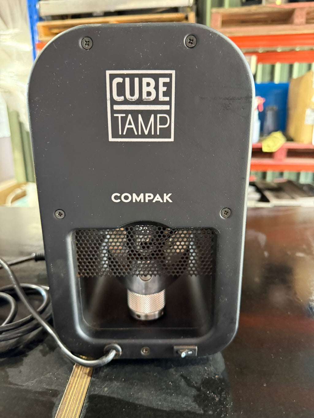 Compak Cube Auto Tamp - Black Silver #3 – Honeybird coffee