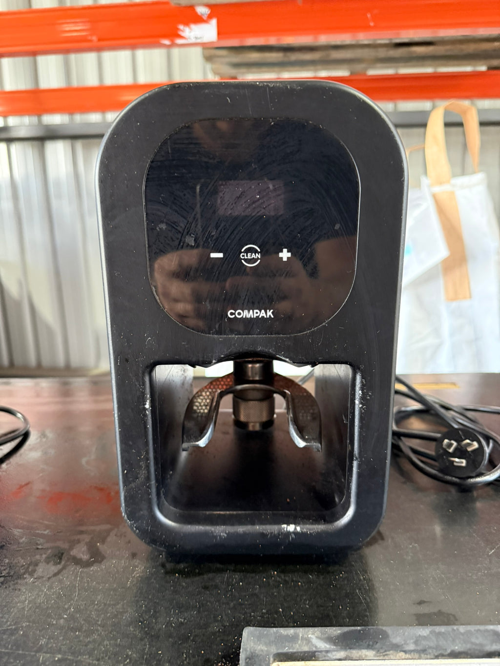 Compak Cube Auto Tamp -Matte Black #2 – Honeybird coffee