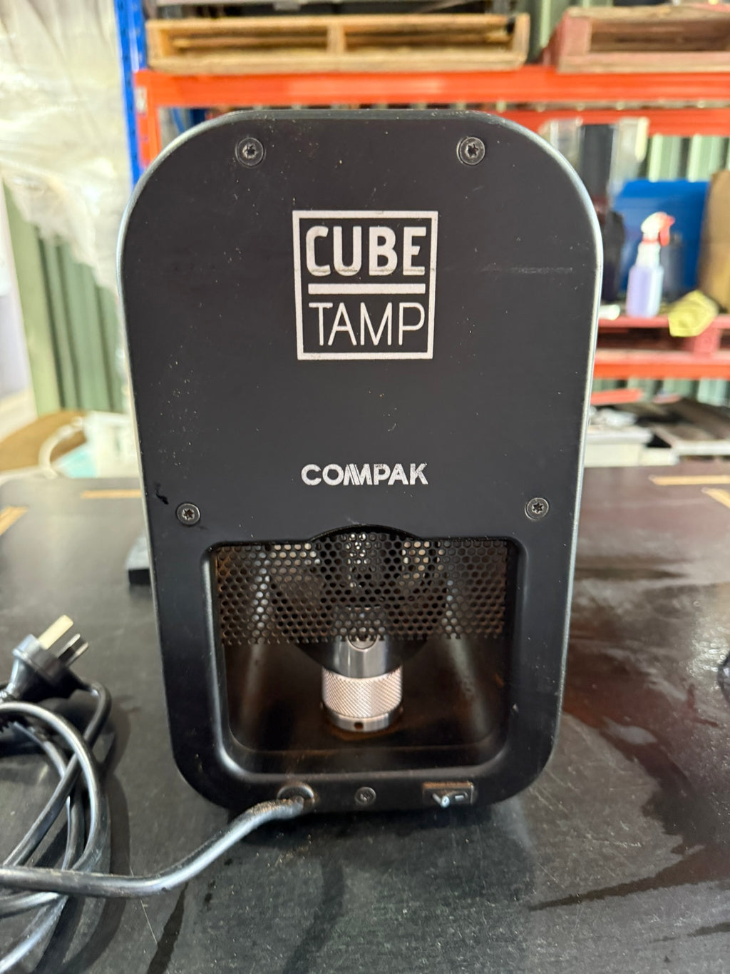 Compak Cube Auto Tamp -Matte Black #2 – Honeybird coffee