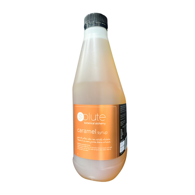 Solute Caramel Syrup 2L